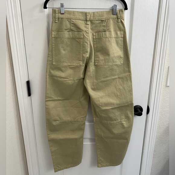 Brylie Sanded Twill Utility Pant Khaki/Beige Women's Size 2 - Picture 9 of 11